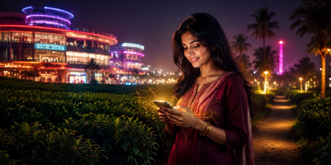 Mobile payments & Sports Betting at a tea garden in Bogra – a digital betting experience in nature