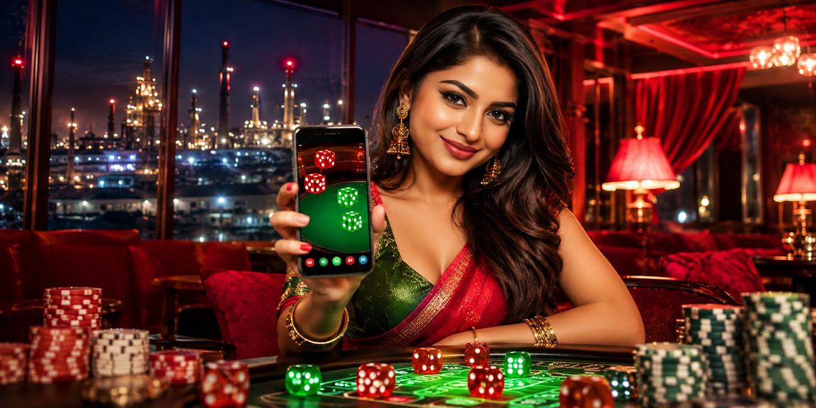 A user enjoying a dice game in Narayanganj