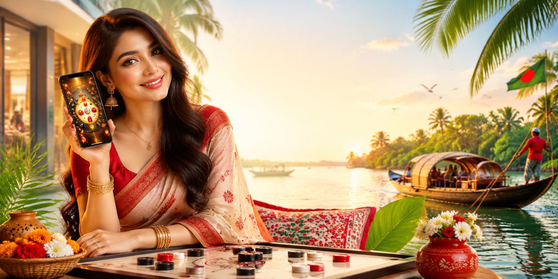 Andar Bahar game with a Sundarbans theme for Pohela Boishakh